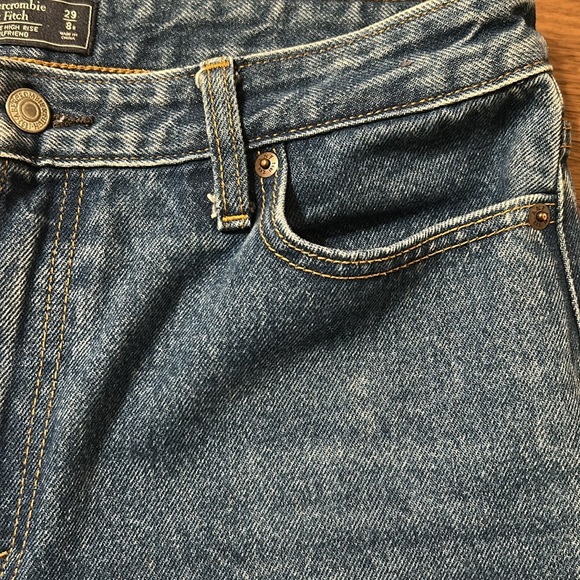 Abercrombie & Fitch Annie High Rise Girlfriend Sz 29 - Picture 8 of 14
